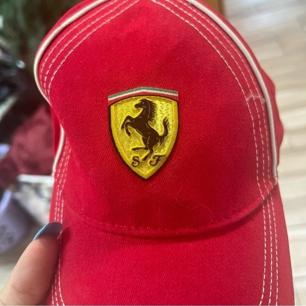 Ferrari kids hat